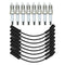 8x 9748HH Wires & 8x 41-962 Spark Plugs Set For Chevy G/MC 4.8L 5.3L